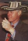 Bill Clinton, cuando recibi� a los ni�os colombianos